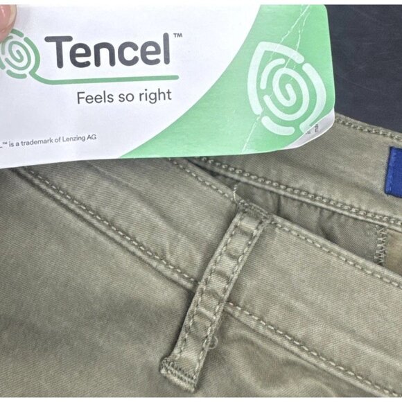 Nautica Women’s Green Tencel Ankle Trouser Pants Sz 4 NEW - Picture 9 of 16